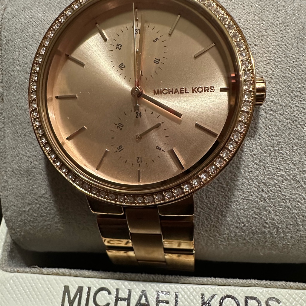 Michael Kors Woman Watch In Rose Gold Tone